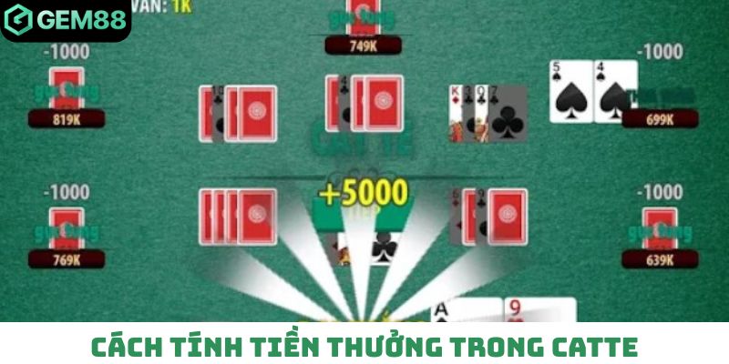 Biết tính tiền thưởng mọi ván Catte đều trở nên thú vị