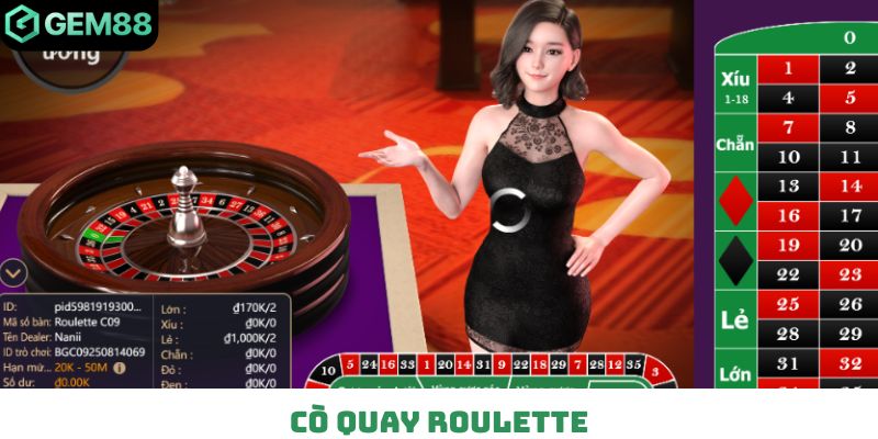 Cò quay roulette