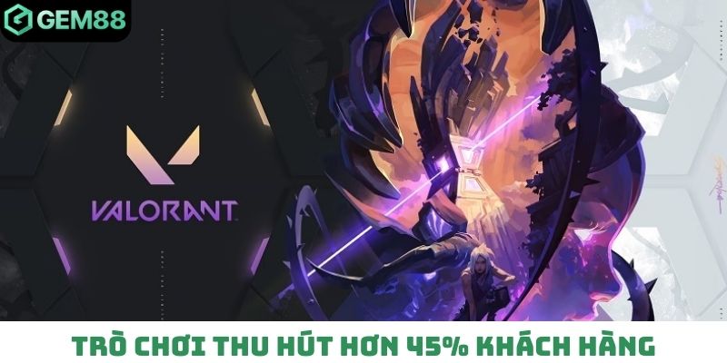 Trò chơi thu hút hơn 45% khách hàng tham gia