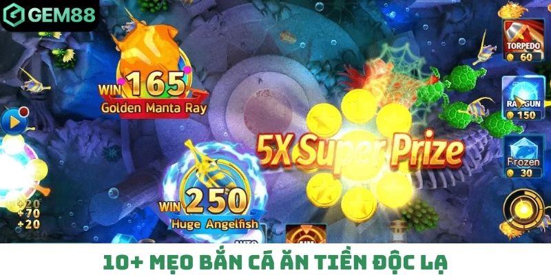 mẹo bắn cá ăn tiền