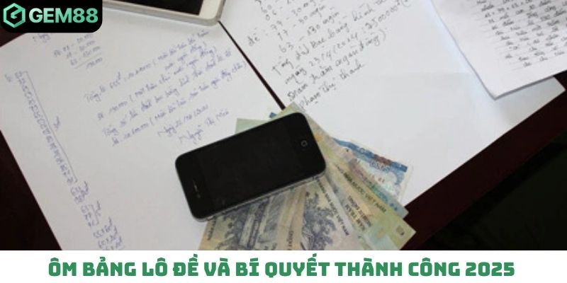 Ôm bảng lô đề