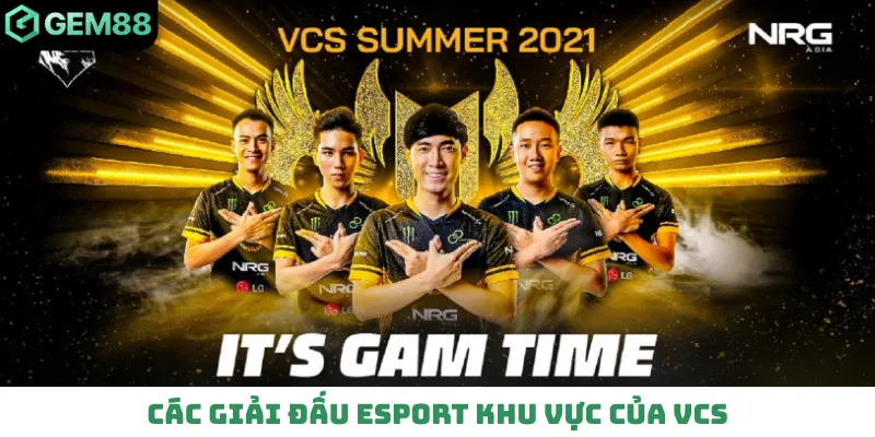 Các giải đấu Esport khu vực của VCS