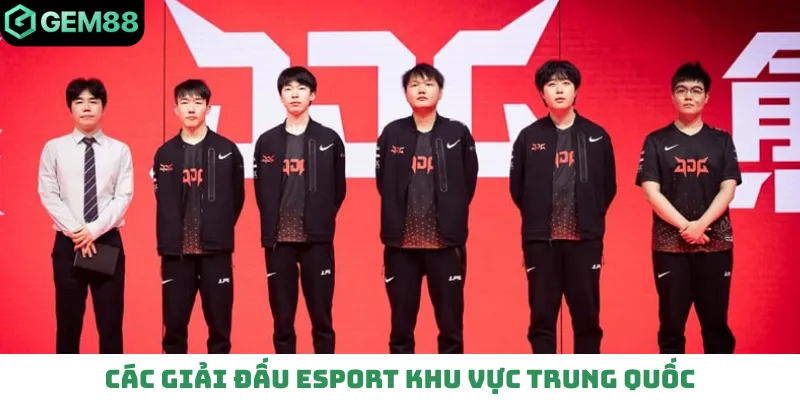 Các giải đấu Esport khu vực Trung Quốc