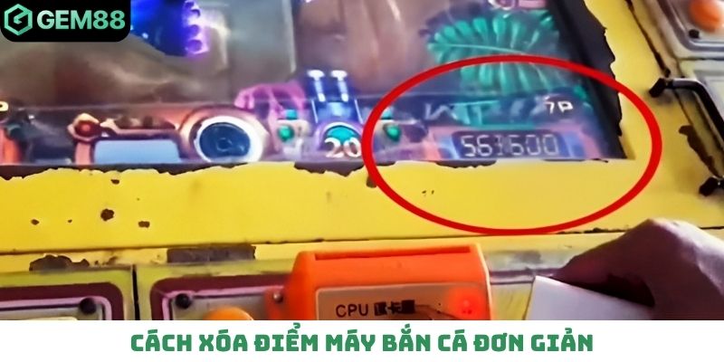 Nên thao tác đúng để xóa điểm thành công